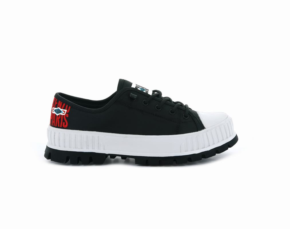 Zapatos Palladium Pallashock Low By Kenzo Bajas Hombre - Negras ||IZKO-56293||